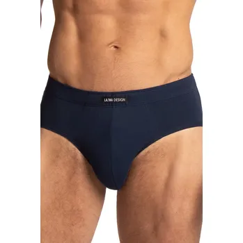 Slipy PÁNSKÉ SLIPY M-1071CL 3-PACK NÁMOŘNICKÁ MODŘ-ČERNÁ-MOŘSKÁ M