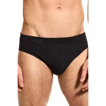 Pánské spodní prádlo PÁNSKÉ SLIPY BS002 černá XXXL