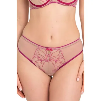 Kalhotky Dámské kalhotky Irina M300 fuchsia - Samanta Béžová S