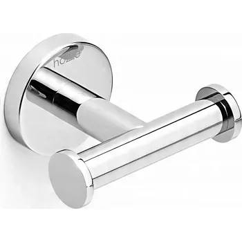 Věšák Hozze Model Black 10-112 dvojitý háček chrom
