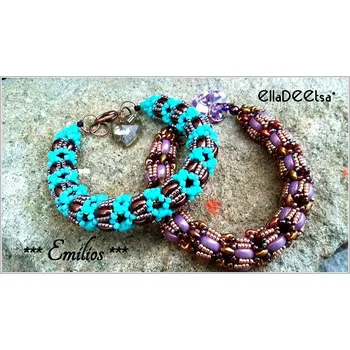 Korálek Náramek Emilios č.619 - stavebnice