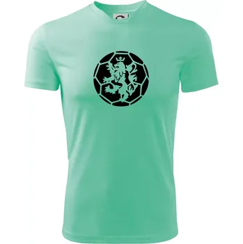 Pánské tričko Házená míč lev - Pánské triko Fantasy sportovní (dresovina) - 2XL ( Mátová )