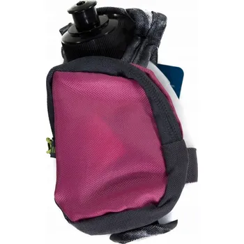 Láhev DRŽÁK NA LAHEV NA PITÍ SEMI-LINE 300 ml PRO BĚHÁNÍ, NA KOLO, SPORTOVNÍ, RŮŽOVÝ