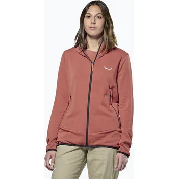 Dámská mikina Salewa dámská treková mikina Agner Hemp 2 Hooded etruscan red