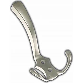 Věšák Šatní ramínko alma_ stříbrný