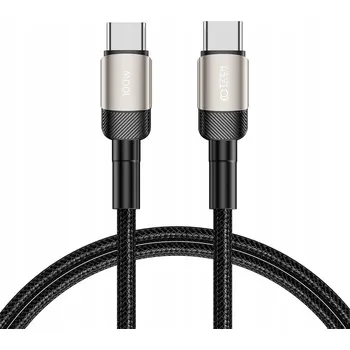 Datový kabel Kabel Tech-protect USB-C - USB-C 1 m černý