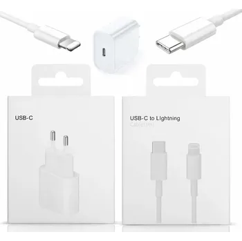 Síťová nabíječka Apple Lightning, USB 3.1 typ C, USB typ C pro Apple 3000 mA 12 V bílá