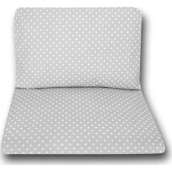 Povlečení Sada povlečení Tuppi 90 x 120 cm šedá