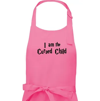 Kuchyňská zástěra Harry - Cursed Child - Dámská zástěra na vaření - Univerzální velikost ( Růžová )