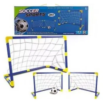 Dětské hřiště Bramka piłkarska z piłką i pompką 2w1