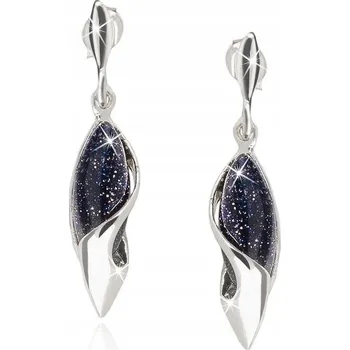 Náušnice Dámské Náušnice Mennica Bydgoska Noc Kairu 3,2 cm stříbrné