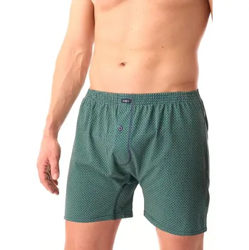 Boxerky Boxerky Key MXC 946 A25 M-4XL zelená 3xl