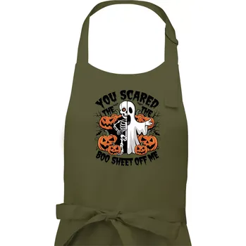 Kuchyňská zástěra You scared - Pánská zástěra na vaření - Univerzální velikost ( Khaki )