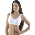 Gina Dámská podprsenka se širokými ramínky 07016P bílá L/XL