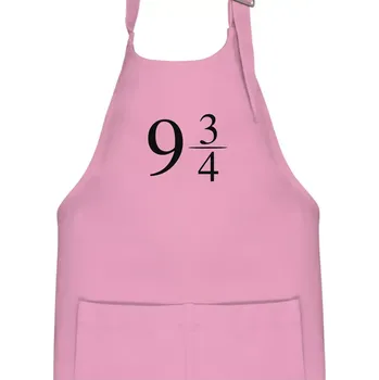 Kuchyňská zástěra Harry - Nástupiště 9 a třičtvrtě - Dětská zástěra na vaření - Univerzální velikost ( Růžová )