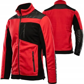 Pracovní obuv PRACOVNÍ FLEECE Mikina pracovní FLEECOVÁ TEPLÁ ochranná ZESÍLENÍ OXFORD BOZP