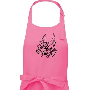 Kuchyňská zástěra Harry - Zlatonka - Pánská zástěra na vaření - Univerzální velikost ( Růžová )
