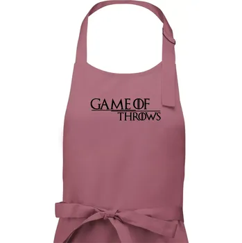 Kuchyňská zástěra Judo Game of throws - Pánská zástěra na vaření - Univerzální velikost ( Starorůžová )