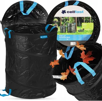 Venkovní odpadkový koš Cellfast zahradní koš 172l na listí a trávu 42-201