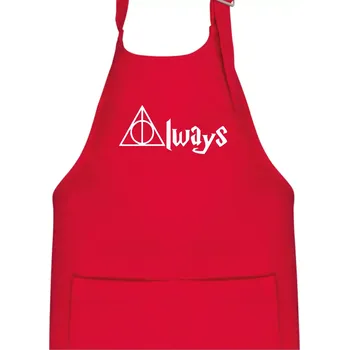 Kuchyňská zástěra Harry - Always - Dětská zástěra na vaření - Univerzální velikost ( Červená )