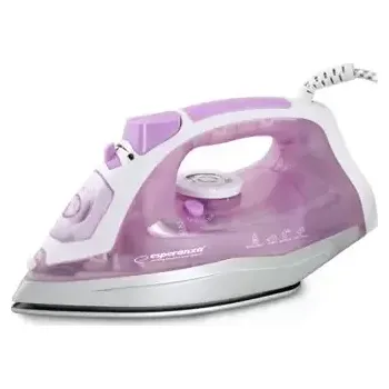 Žehlička Esperanza EHI004 Tulle bílo-růžová (EHI004)