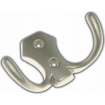 Věšák Šatní ramínko alma_ stříbrný