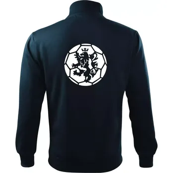 Pánská mikina Házená míč lev - Mikina bez kapuce Adventure - S ( Námořní modrá (velmi tmavá - téměř černá) )