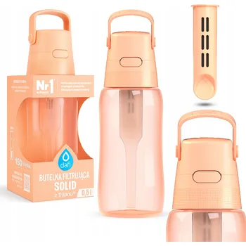 Láhev Filtrační láhev Dafi Solid 0,5 l oranžová
