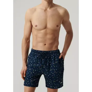 Pánské plavky Plavecké šortky Atlantic KMB-221 M-2XL tmavě modrá L