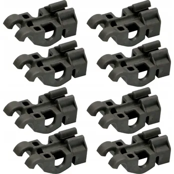 Příslušenství pro myčku Úchyt hřebene koše myčky Whirlpool ADG ADP WP 481010600198 - 8 ks