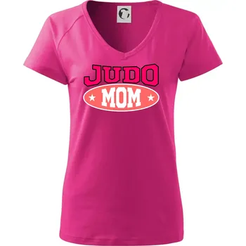 Dámské oblečení Judo mom - Tričko dámské Dream - XL ( Purpurová )