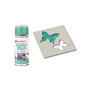 Humbrol sprej na sklo AD7703 - Glass Etch Green