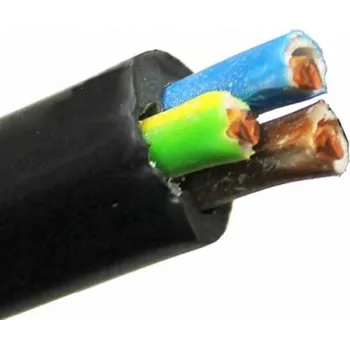 elektrický kabel Kabel Kulatý zemní YKY Elektrokabel 5 x 1,5