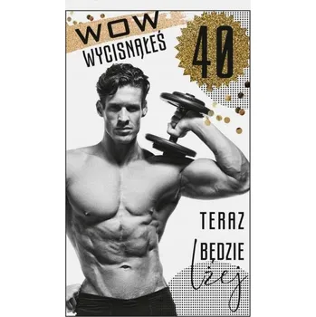 AB Card Dárek k 40. narozeninám (PRO NĚJ) 13x20,5 cm