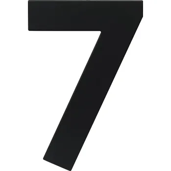 Domovní cedule RICHTER CZECH Nerezová číslice Richter RN.120L.CE černá číslo: 7