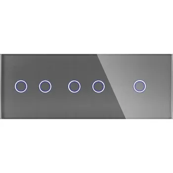 vypínač Rámeček rám DC Smart Home šedý