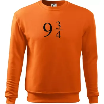 Pánská mikina Harry - Nástupiště 9 a třičtvrtě - Mikina Essential pánská - M ( Oranžová )