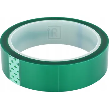 MASKÁLNÍ PÁSKA PET ZELENÁ PRO PRÁŠKOVÉ LAKOVÁNÍ, VYSOKOTEPLOTNÍ, 10 mm x 33 METRŮ