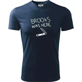 Pánské oblečení Věznice Shawshank - Pánské triko Fantasy sportovní (dresovina) - L ( Námořní modrá (velmi tmavá - téměř černá) )