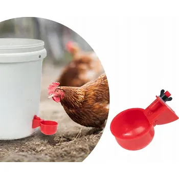 Napáječka pro ptáka ZREE Automatická napáječka pro kuřata, kachny a křepelky, 16 ks