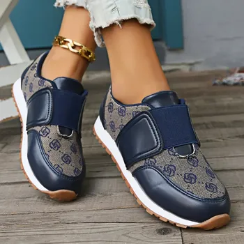 Dámské tenisky Dámské tenisky se suchým zipem – pohodlný sportovní vzhled Barva: Modrá, Velikost: 37