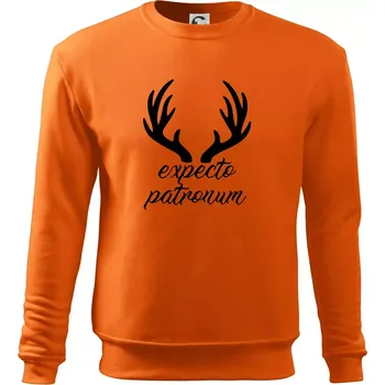 Pánská móda Harry - Expecto patronum - Mikina Essential pánská - M ( Oranžová )