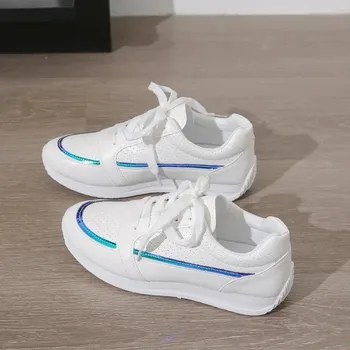 Dámské tenisky Dámské sportovní tenisky na klínku Barva: Modrá, Velikost: 41