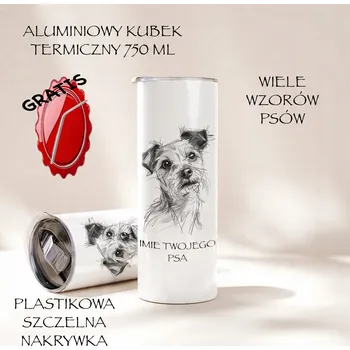 Hrnek/ Sklenice s vaším psem a jménem, motivy na výběr, hrnek jako dárek