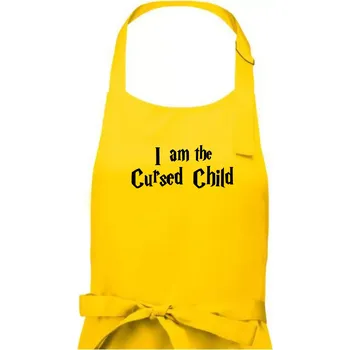 Kuchyňská zástěra Harry - Cursed Child - Pánská zástěra na vaření - Univerzální velikost ( Žlutá )