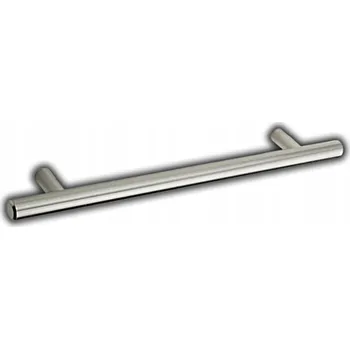 Nábytkové kování NÁBYTKOVÁ ÚCHYTKA NA NÁBYTEK RELING ŠÍŘKA 252 MM NIKL SATÉN