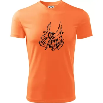 Harry - Zlatonka - Pánské triko Fantasy sportovní (dresovina) - L ( Neon mandarine )