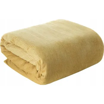 Přehoz na lůžko Přehoz na postel Eurofirany polyester 220 cm x 240 cm žlutý