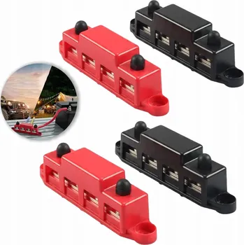 IP kamera 2 KS ROZVODNÝ BLOK PRO SKLAD, SBĚRNICE, ROZVODNÁ SVORKOVNICE, UZEMŇOVACÍ PÁSKA