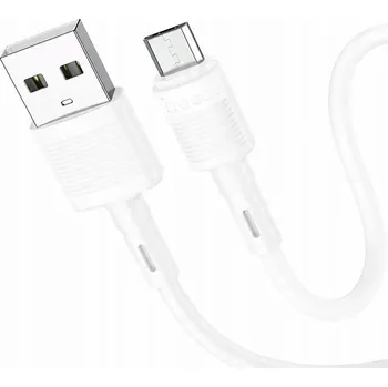 Datový kabel Kabel Hoco USB – microUSB typ B 1 m bílý
